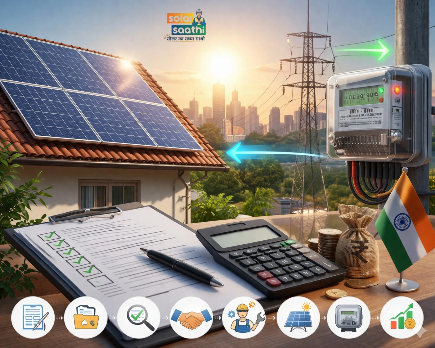 Solar Net Metering in India: Application Process, Cost & Complete Guide